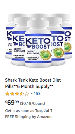 keto boost shark tank scam