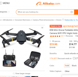 online drone scam