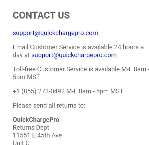 QuickCharge Pro Scam